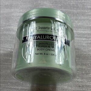 NEW Dr. Jeannette Graf Hyaluronic Body Creme 8 oz factory sealed